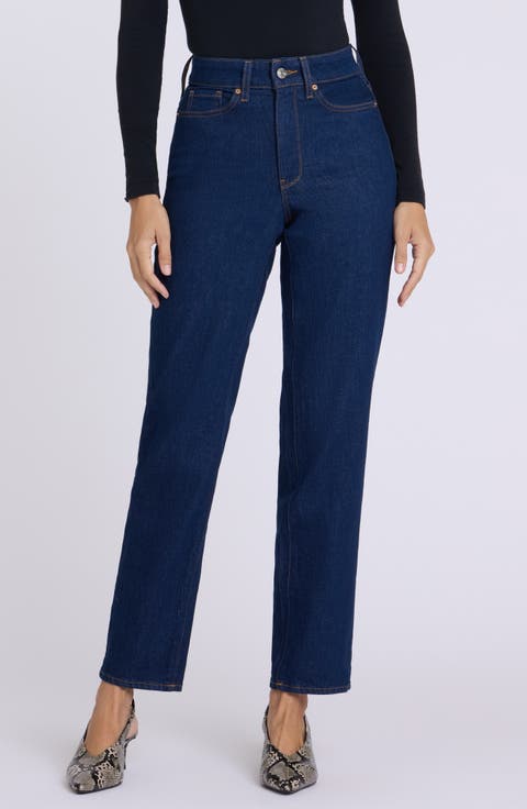 Kasey High Waist Ankle Stovepipe Jeans