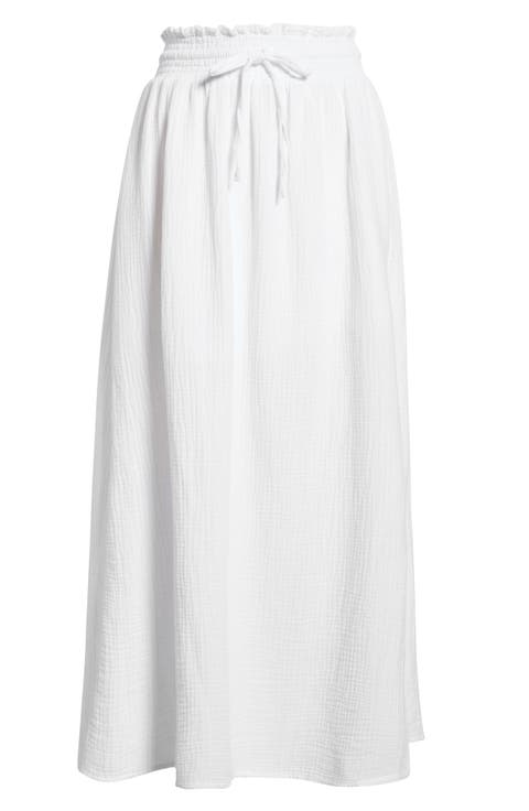Adele Cotton Gauze Maxi Skirt