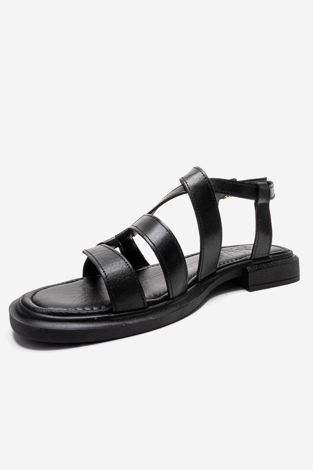 Forever & Always Shoes Laveda Leather Strap Sandal, Alternate, color, 