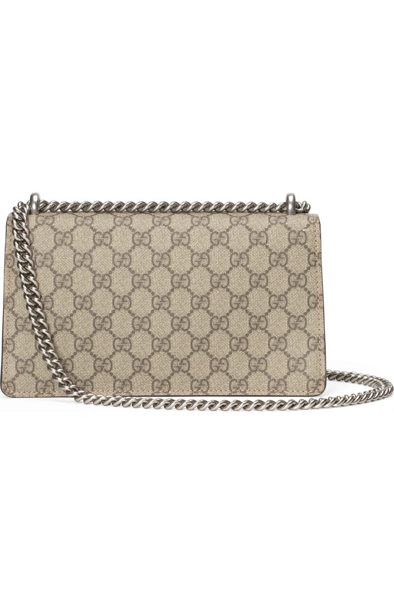 Gucci GG Supreme Canvas & Suede Shoulder Bag, Alternate, color,