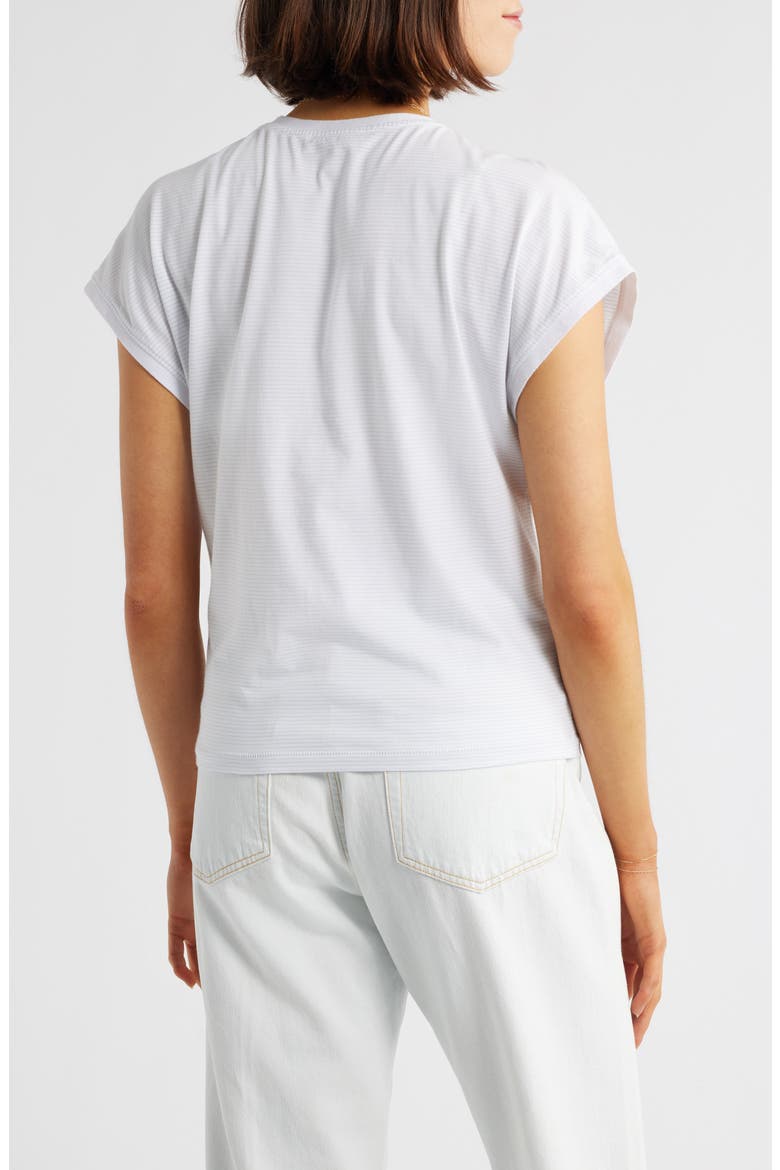 Stripe Supima® Cotton Muscle T-Shirt, Alternate, color, POWDER BLUE MULTI