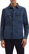 Bugatchi Perforated Suede Jacket