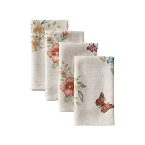 Butterfly Meadow Fall Napkins Set Of 4