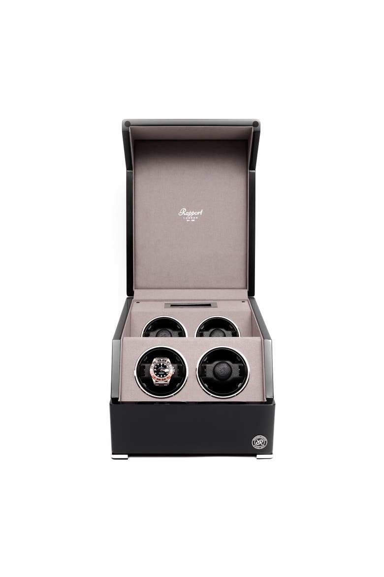 PERPETUA QUAD WATCH WINDER, Main, color, Ebony