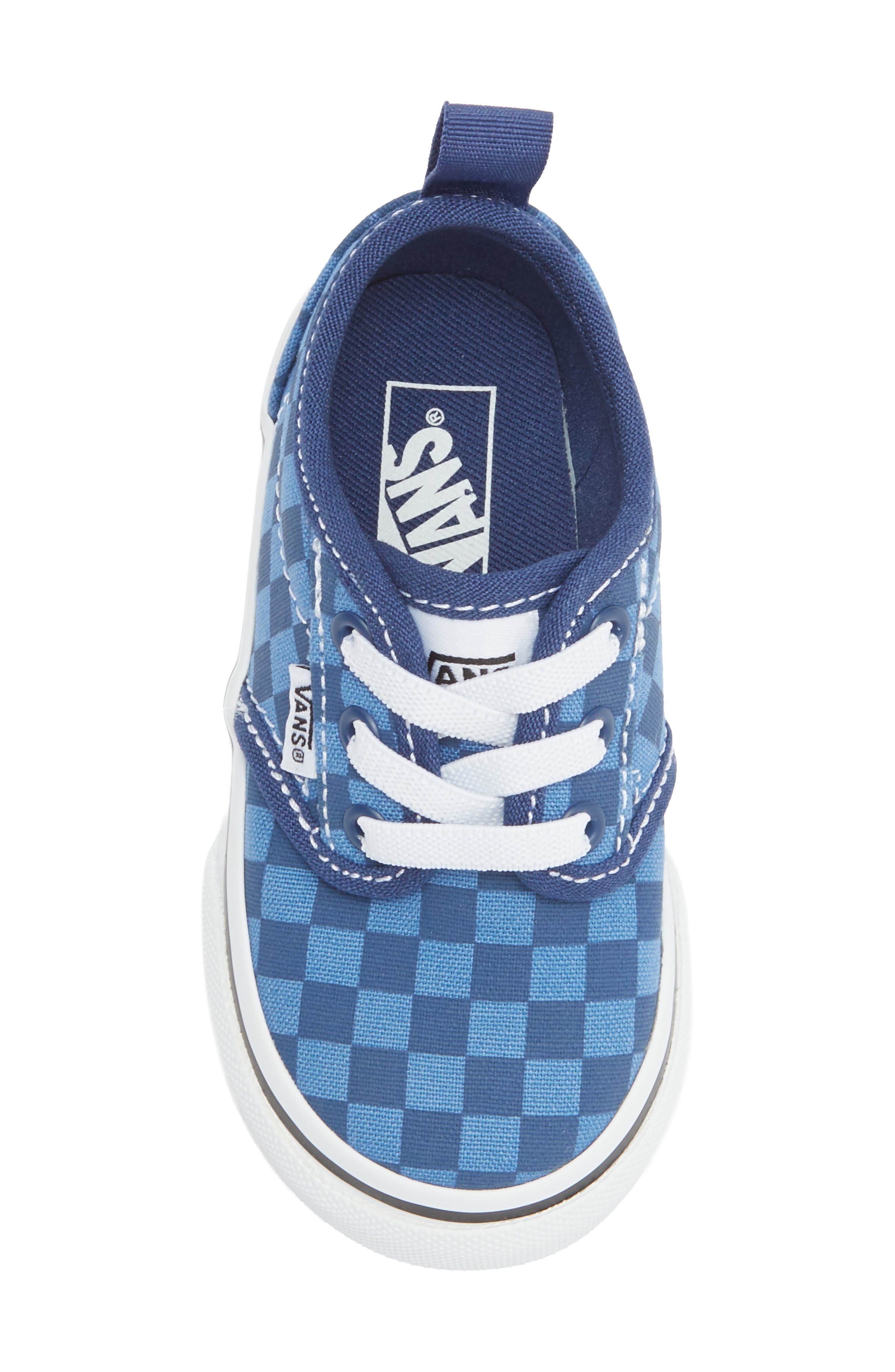 Vans Kids' Atwood Slip-On Sneaker, Alternate, color, Tonal Check True Blue