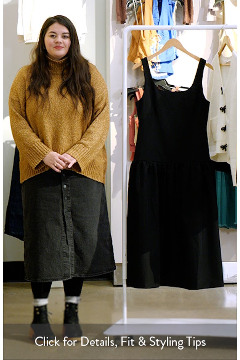 Drop Waist Midi Dress video