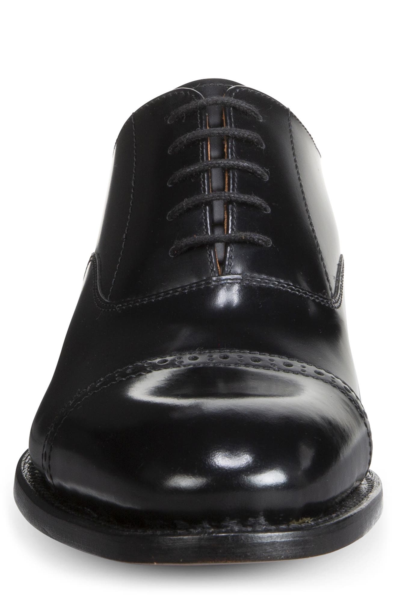 Allen Edmonds Brady Cap Toe Oxford, Alternate, color, Black