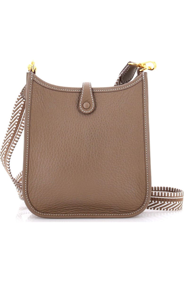 Pre-Owned Hermes Evelyne Bag Gen III Clemence TPM, Alternate, color, Etoupe