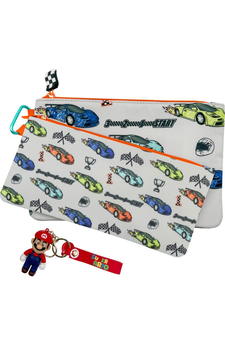 MYTAGALONGS Kids' Mini 2-Pack Organizing Pouches, Alternate, color, Grey