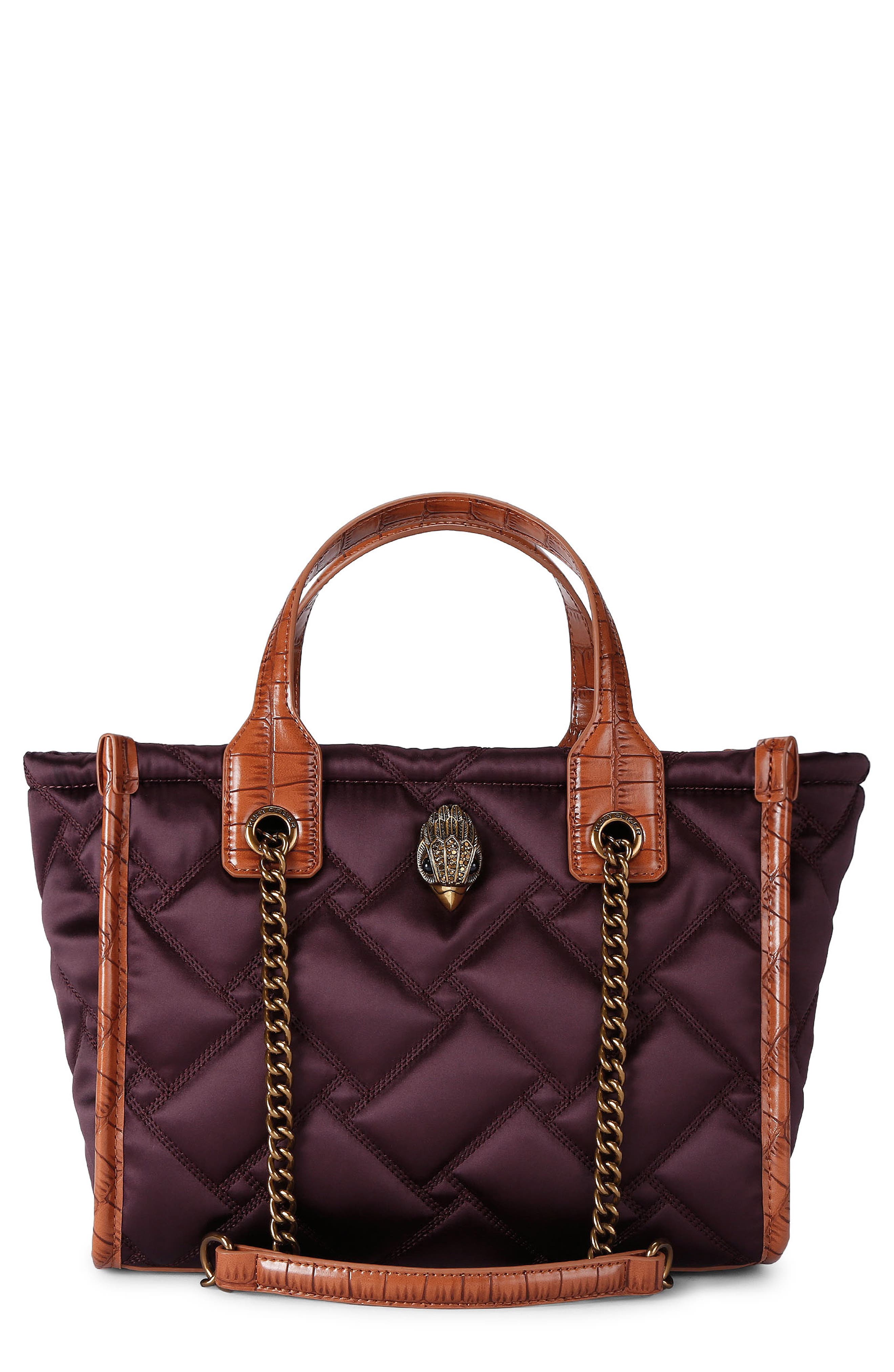 Small Hoxton Quilted Shopper Bag, Main, color, WINE COMB