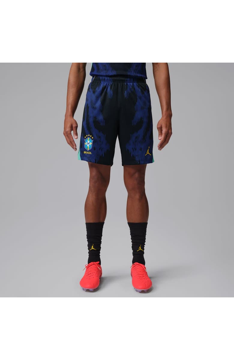 Jordan Brand Men's Jordan Brand Blue Brazil National Team 2026 Stadium Dri-FIT Replica Shorts, Alternate, color, Blue