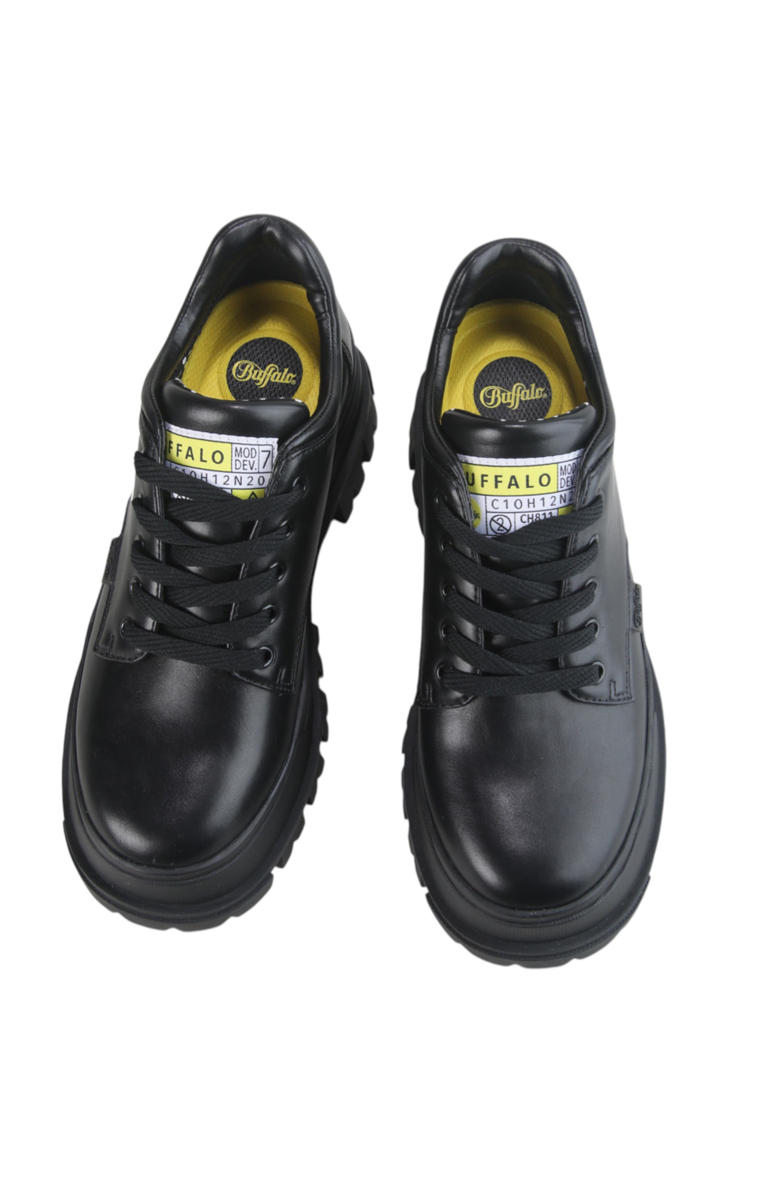 Buffalo Boots Aspha CLS Flat Shoe, Alternate, color, Black