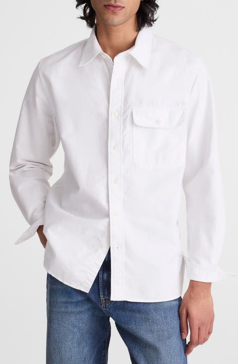Allday Single Pocket Oxford Shirt