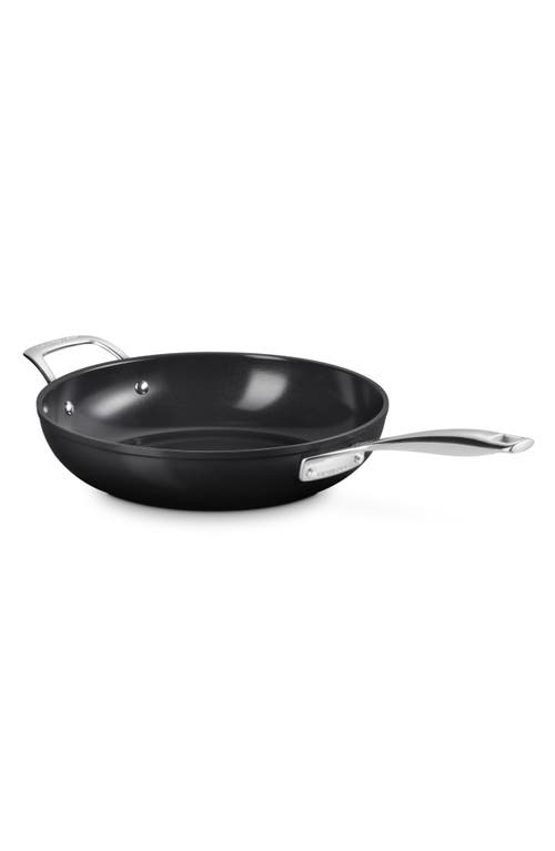 Le Creuset Essential Nonstick Ceramic 11-inch Deep Fry Pan In Black
