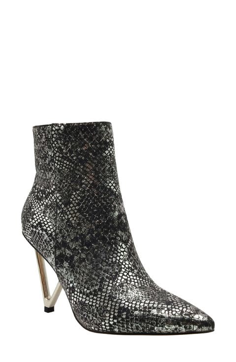 Gia Triangle Heel Bootie (Women)