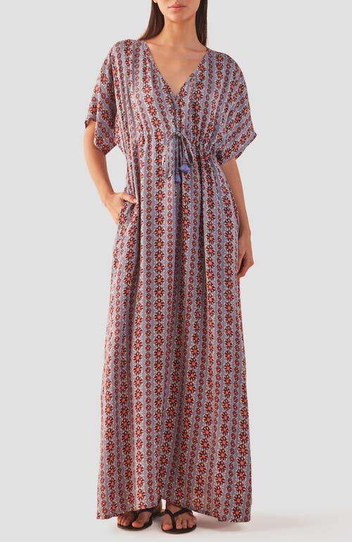Omika Pia Caftan In Multi