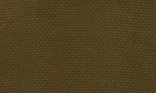 Adrianna Papell Scalloped Three-quarter Sleeve Sweater In Green