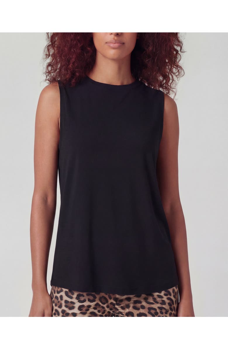 Lords of Harlech Womens Merino Wool Sleeveless Top, Alternate, color, Black