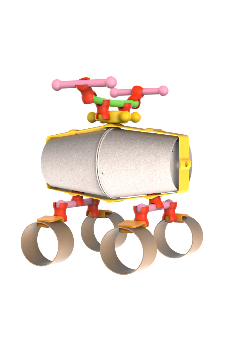 Arts and Crafts Spaceship Building Kit, Alternate, color, No Color