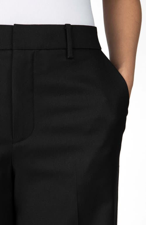 Nelle Atelier The Zack Petite Relaxed Trouser In Onyx