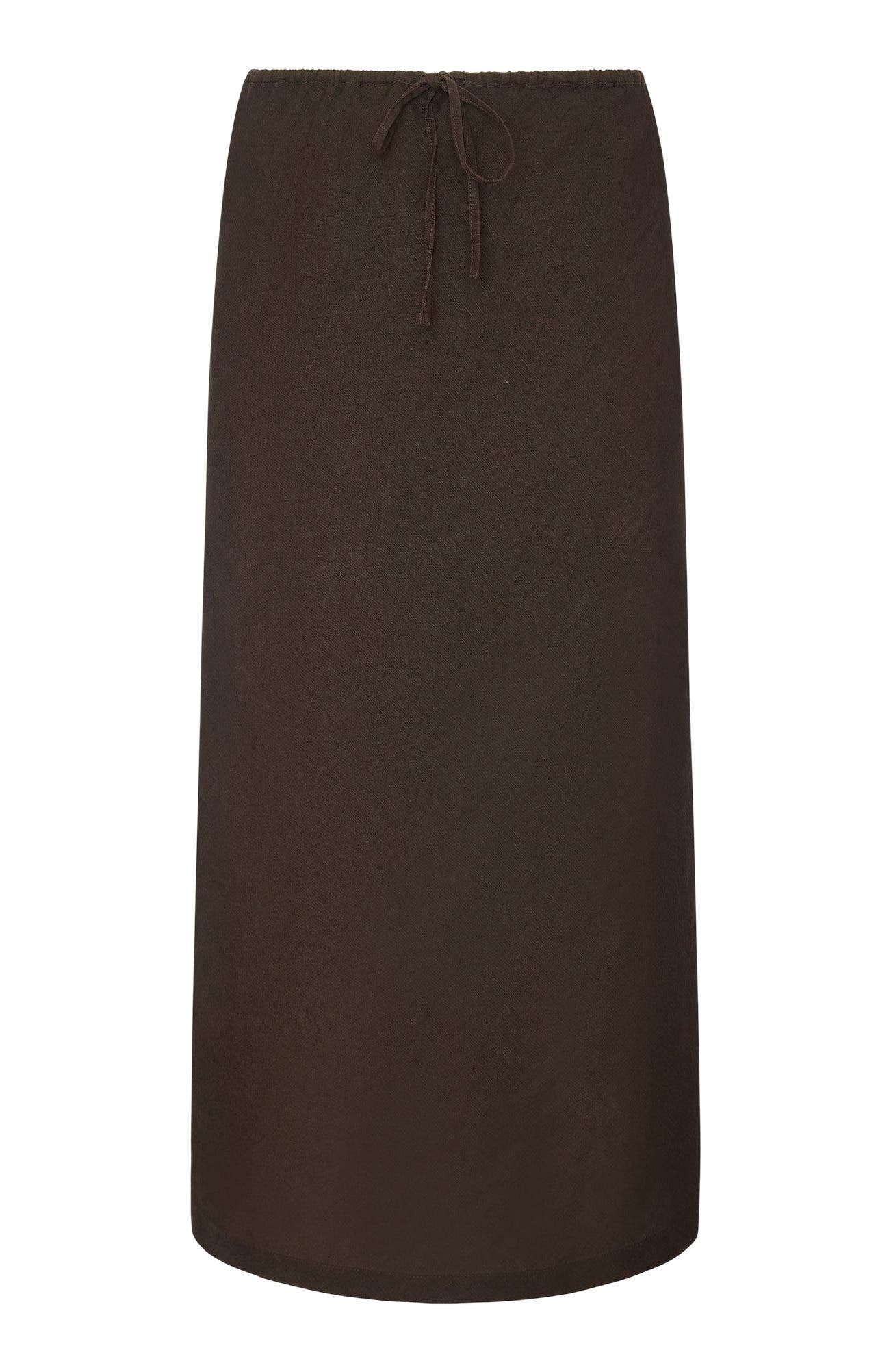 Air Linen Midi Skirt - image 2