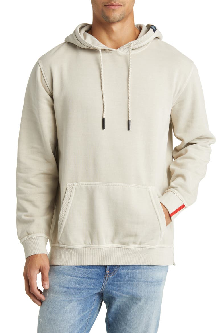 Fleece Hoodie, Main, color, TAUPE