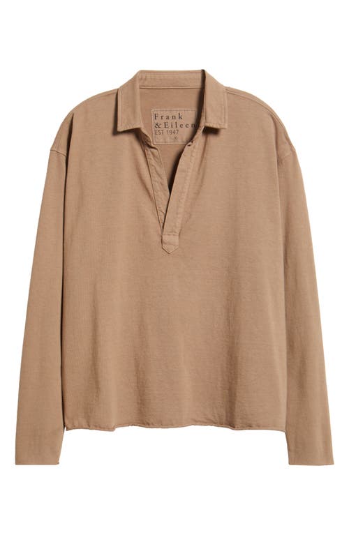 Frank & Eileen Patrick Popover Henley In Brown