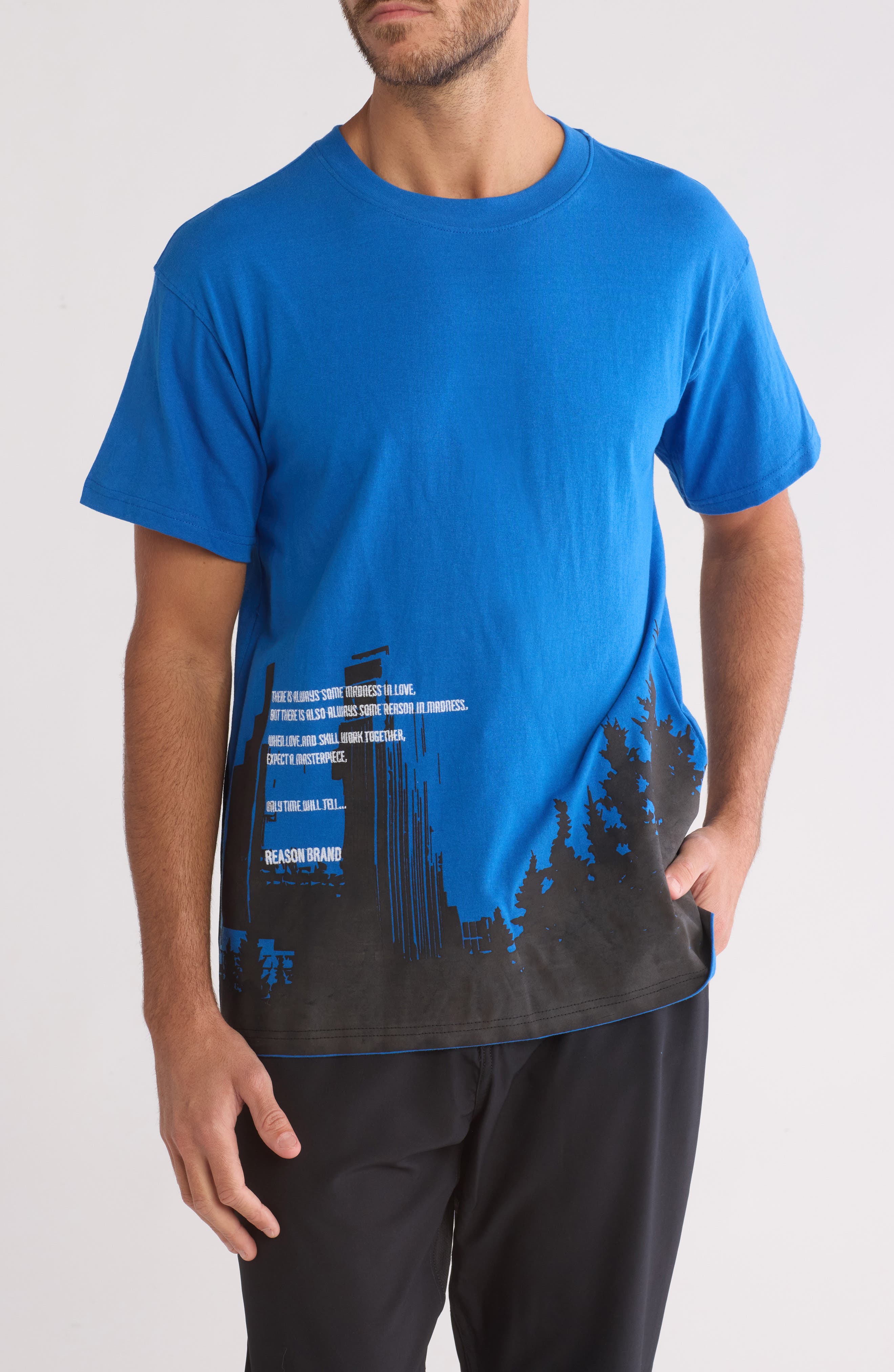 Reason Be The Light Cotton Graphic T-Shirt (Men) | Nordstromrack
