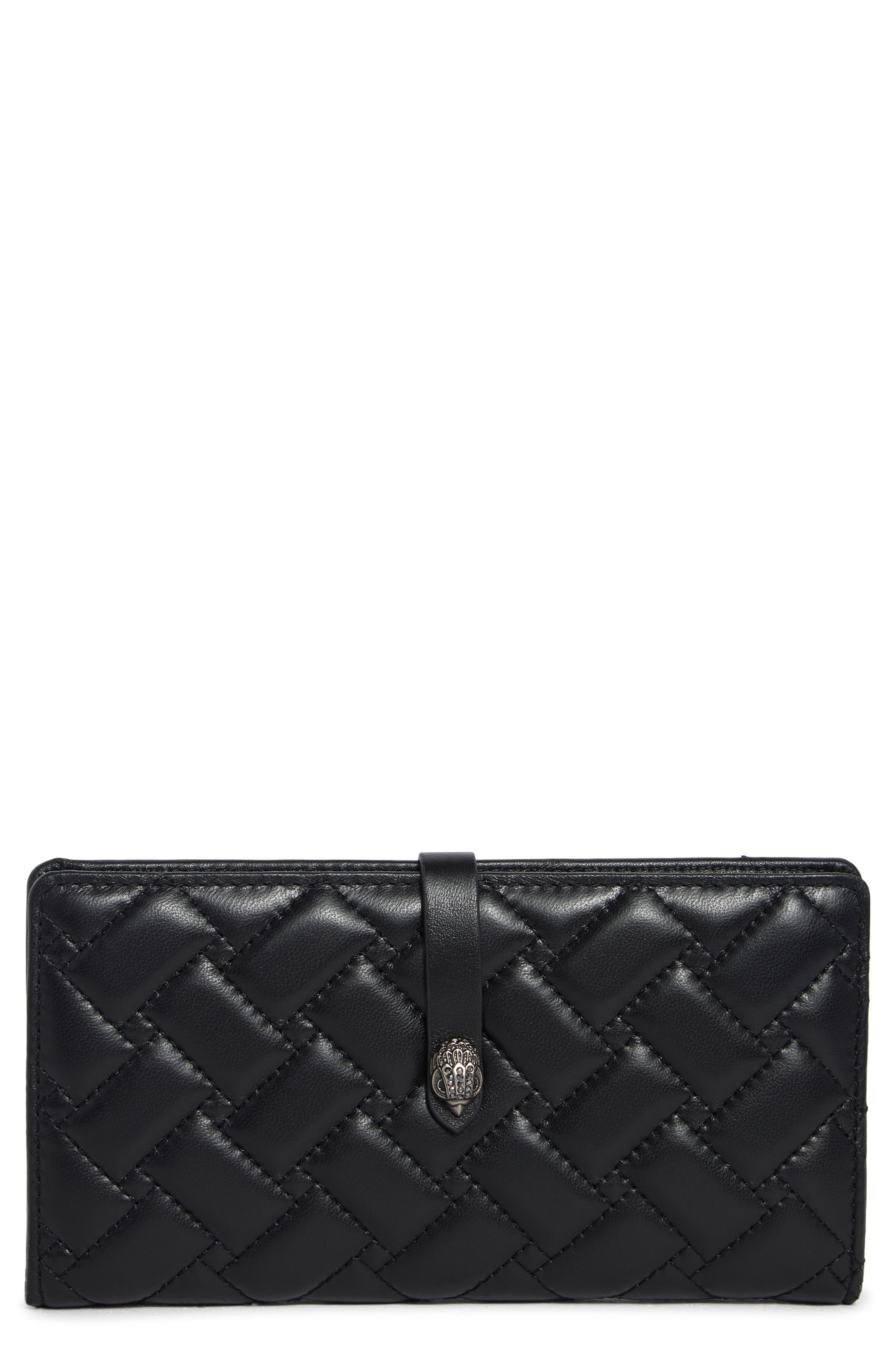 Kurt Geiger London Quilted Leather Bifold Wallet
