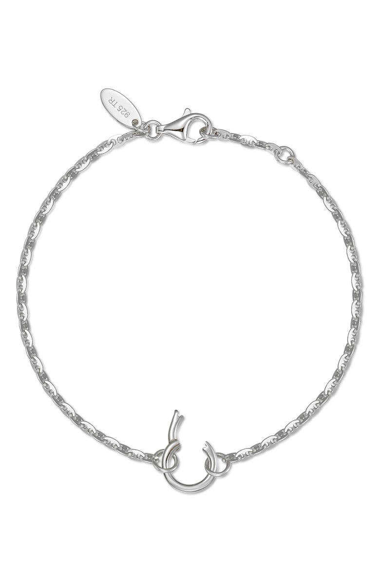 Lafonn Lucy Charm Enhancer Bracelet, Main, color,