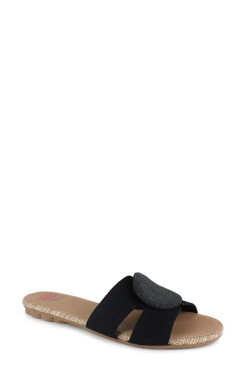 Granada Flat Slide Sandal (Women)
