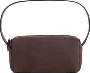 Favorite Daughter Small Suede Zip Top Shoulder Bag