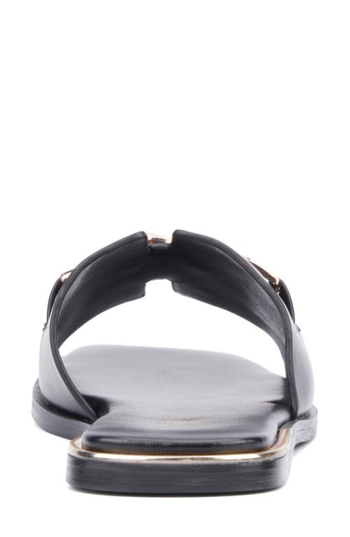 TORGEIS TORGEIS TABITHA CHAIN BIT SLIDE SANDAL 