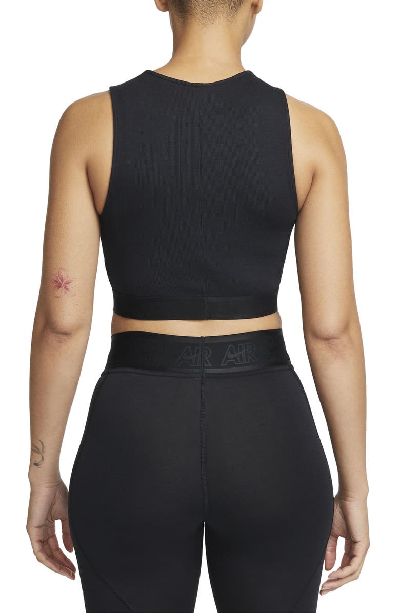 Nike Air Crop Rib Tank, Alternate, color, 