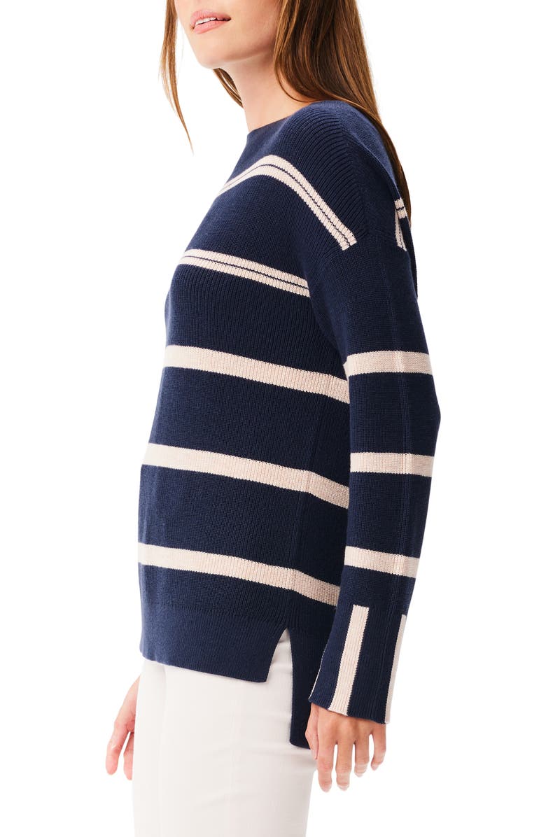 NIC+ZOE Opposites Attract Cotton Blend Sweater, Alternate, color, 