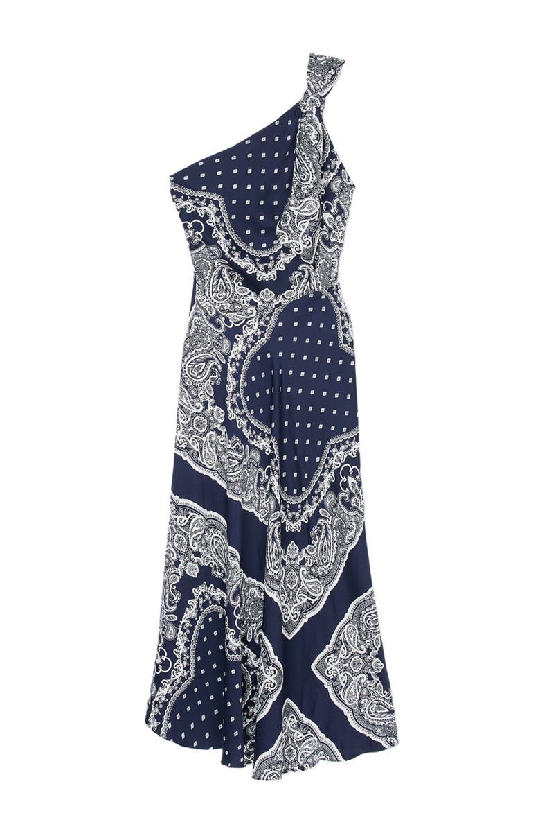 SANDRO Bandana-print maxi dress, Alternate, color, 