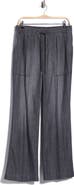 James Perse Wide Leg Denim Pants