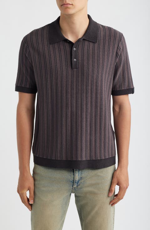 Zuma Stripe Terry Cloth Polo