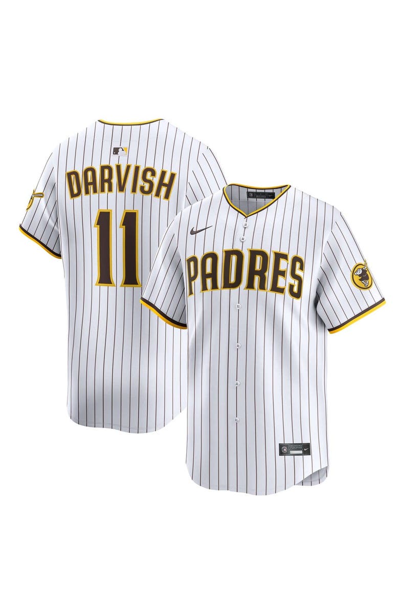 Nike Men's Nike Yu Darvish White San Diego Padres Home Limited Player Jersey, Alternate, color, White