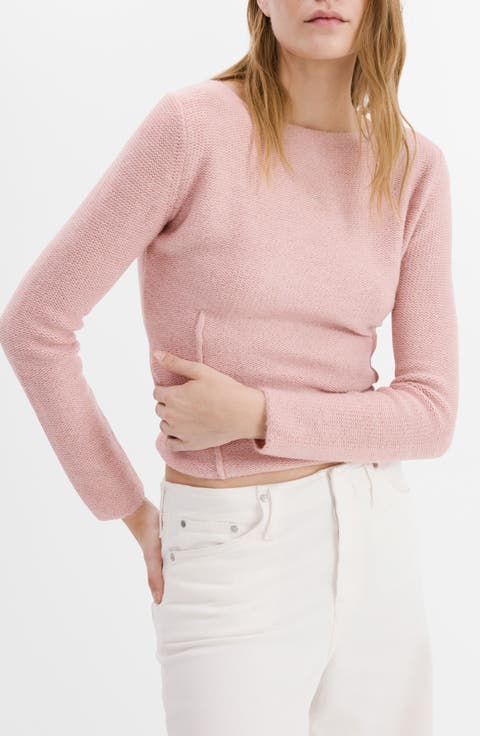 Sweater with Seam Details
