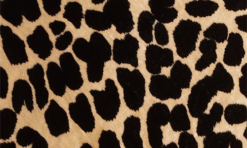 Balmain Leopard Print Cowl Neck Velvet Slip Dress In Animal Print