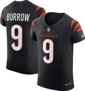 Nike Men's Nike Joe Burrow Black Cincinnati Bengals Vapor F.U.S.E. Elite Jersey