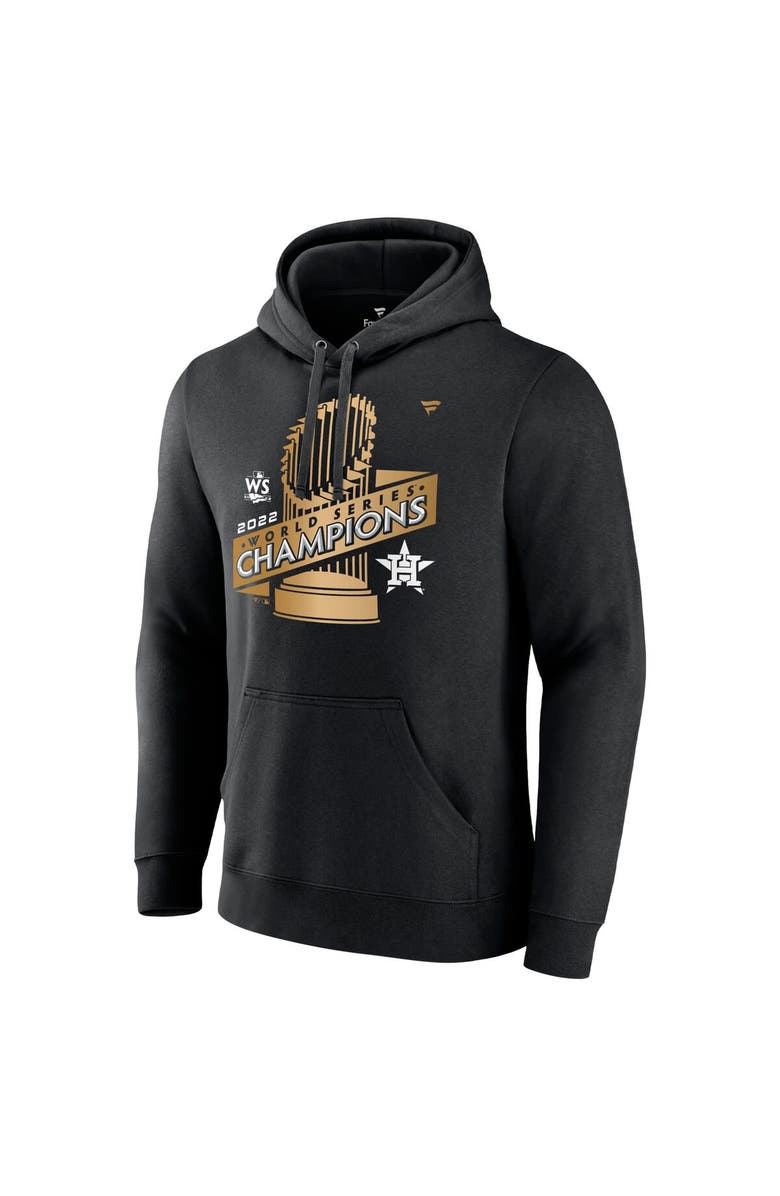 FANATICS Men's Fanatics Branded Black Houston Astros 2022 World Series Champions Parade Pullover Hoodie, Alternate, color,