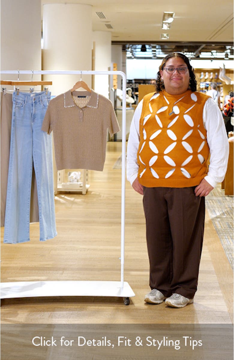 The Stevie Cashmere Polo Sweater, sales video thumbnail