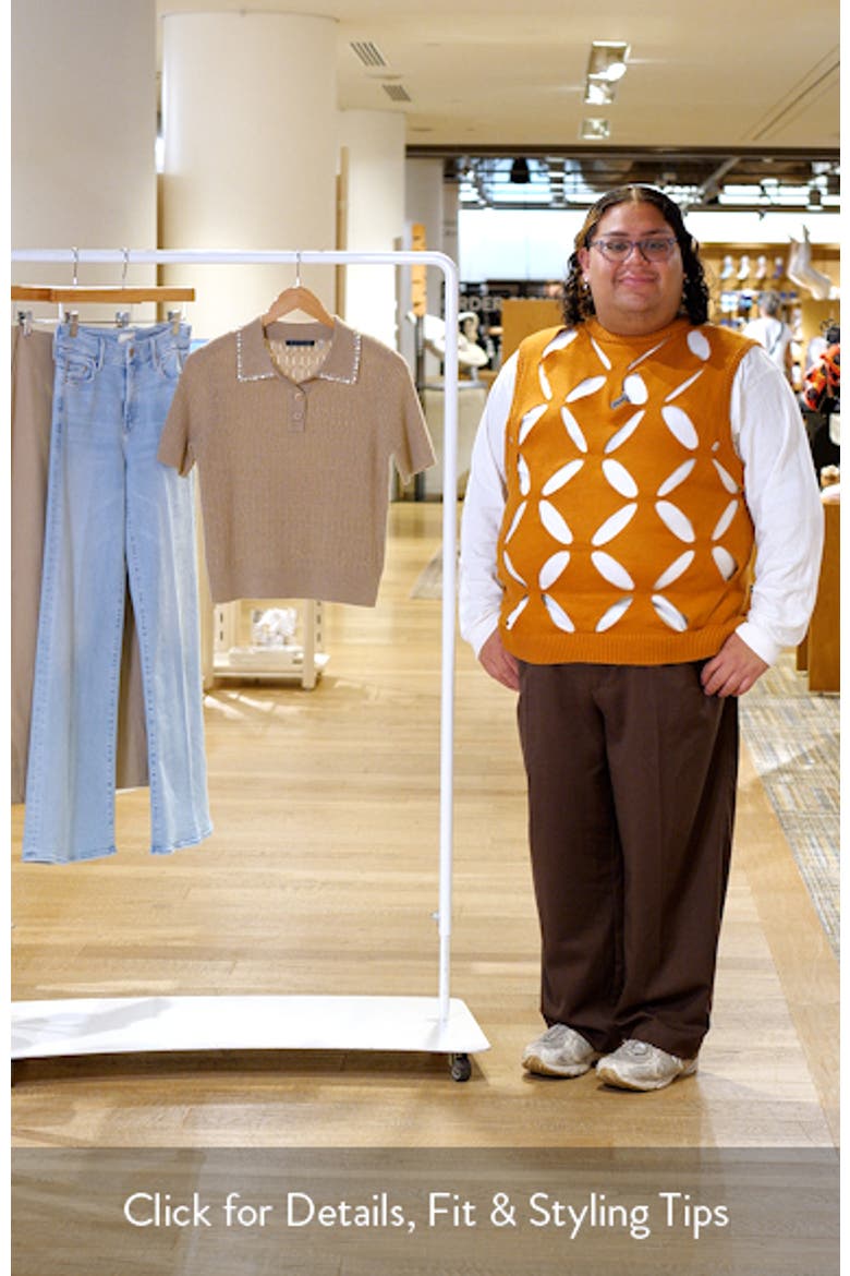 The Stevie Cashmere Polo Sweater video