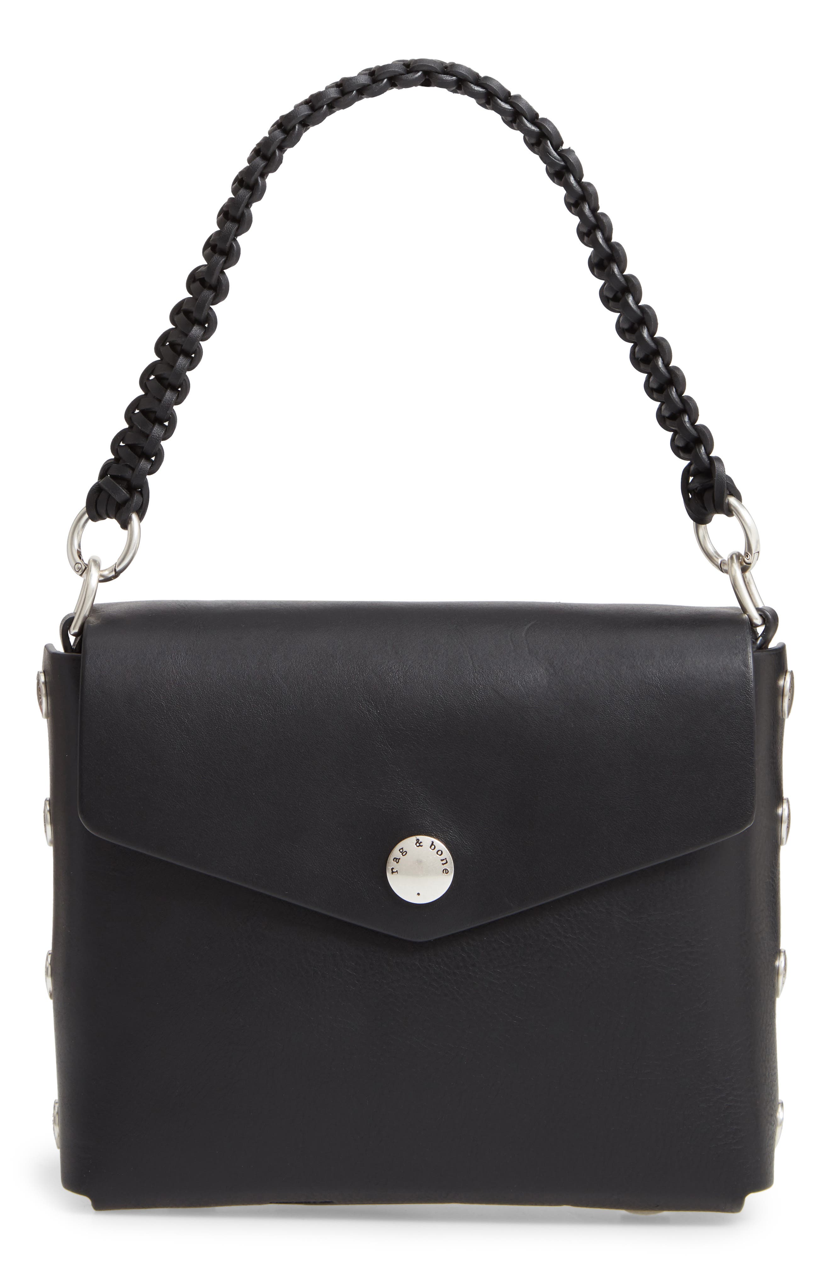 rag & bone Atlas Concept Leather Shoulder Bag, Main, color, 