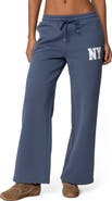 EDIKTED NY Wide Leg Sweatpants