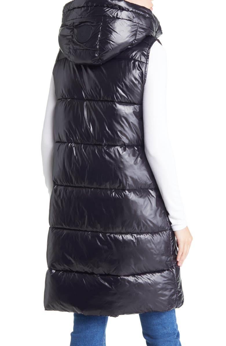 Save The Duck Iria Long Puffer Vest, Alternate, color,