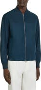 ZEGNA Suede Bomber Jacket