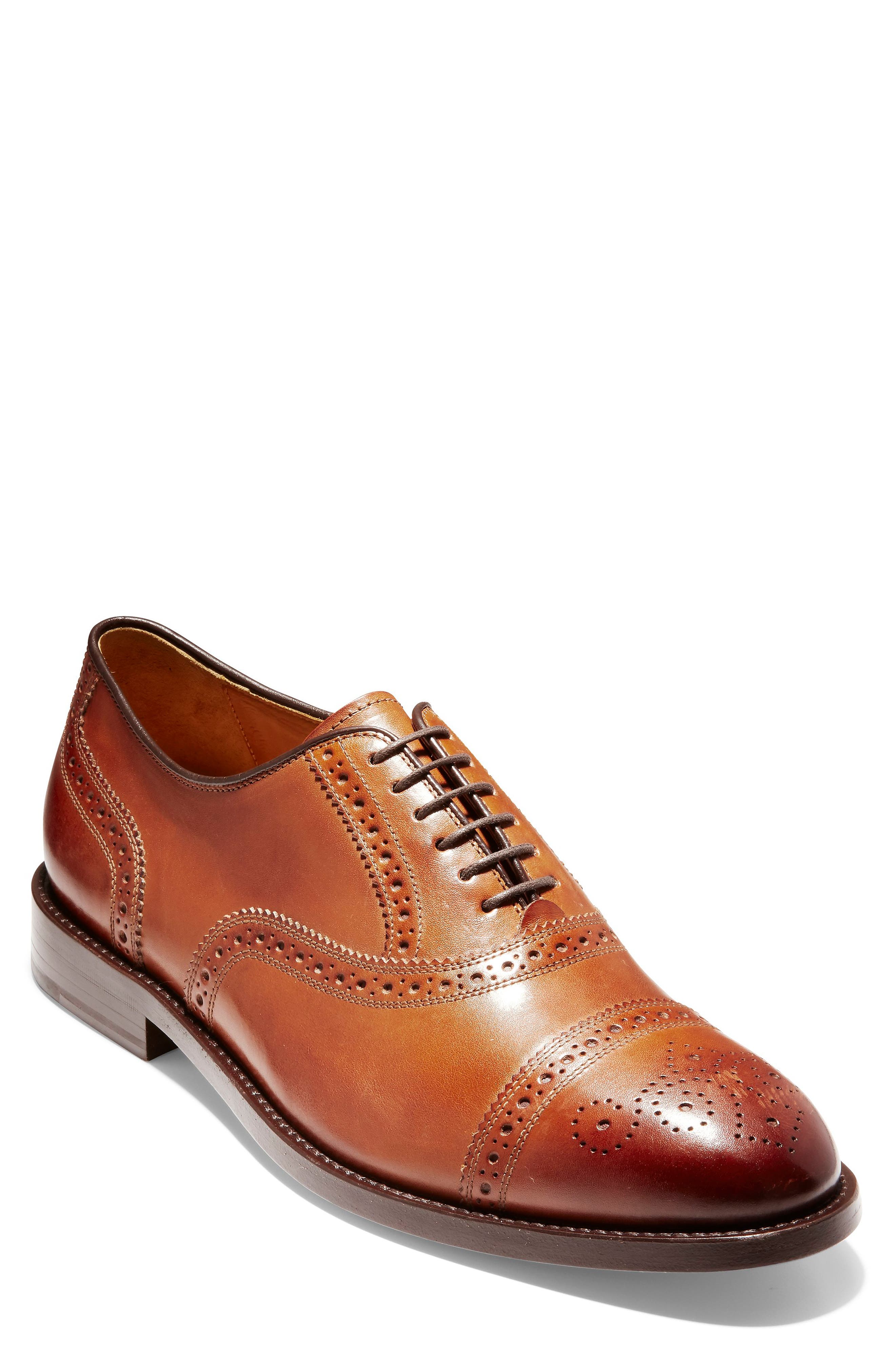 Cole Haan American Classics Kneeland Cap Toe Oxford, Main, color, 